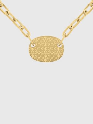 Calvin klein best sale gold necklace