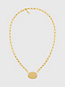 gold necklace - iconic for her for women calvin klein
