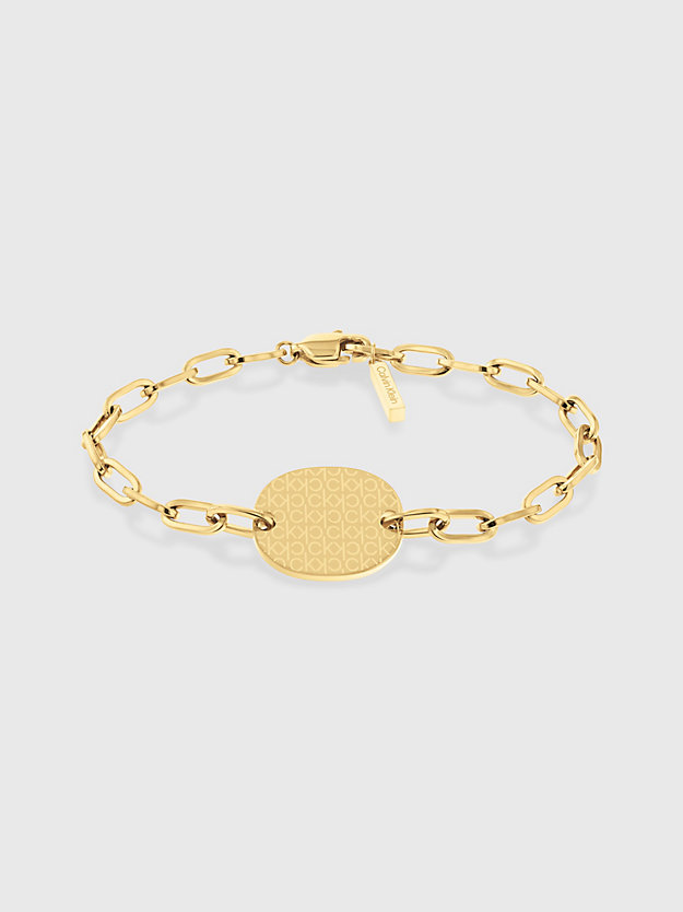 gold bracelet - iconic for her for women calvin klein