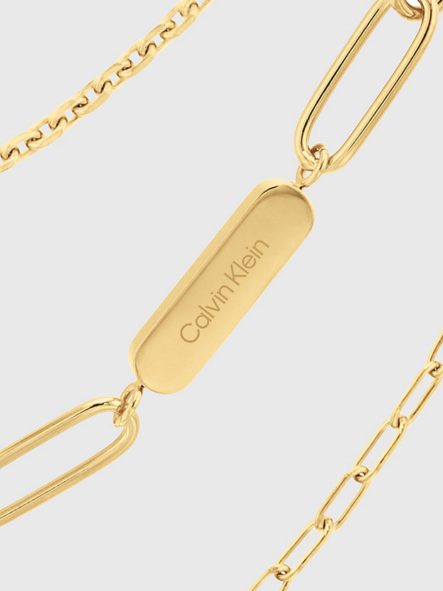 GOLD Chain Necklace Gift Set for women CALVIN KLEIN