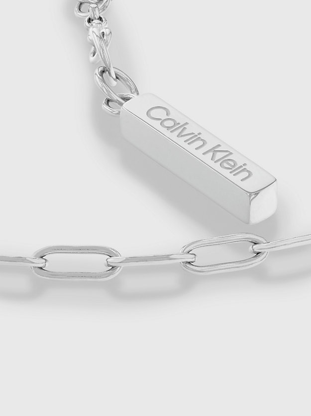SILVER Coffret cadeau bracelet chaîne for femmes CALVIN KLEIN