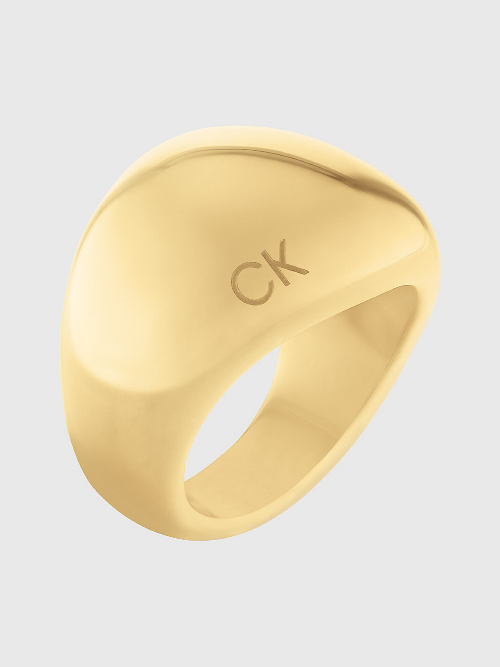 GOLD Ring - Playful Organic Shapes undefined women Calvin Klein