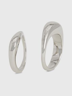 Calvin klein hotsell silver ring