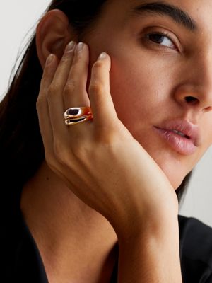 Calvin klein coil on sale ring