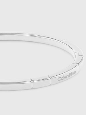 Calvin klein cheap silver bangle