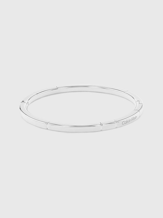 silver armband -soft squares voor dames - calvin klein