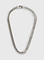 silver necklace - divergent links for women calvin klein