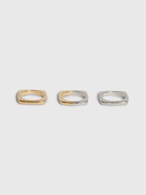 Calvin Klein Bague pour Femme Collection GEOMETRIC - 35000325B