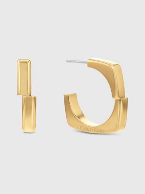 Calvin Klein Boucles D'Oreilles Femme Acier Doré 35000032