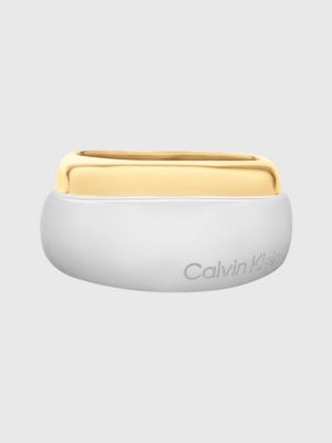 two tone ring - refine for women calvin klein