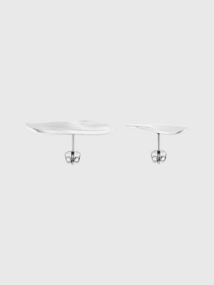 silver earrings - ck reflect for women calvin klein