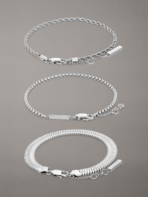 silver bracelet - accent for women calvin klein