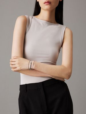 silver bracelet - accent for women calvin klein