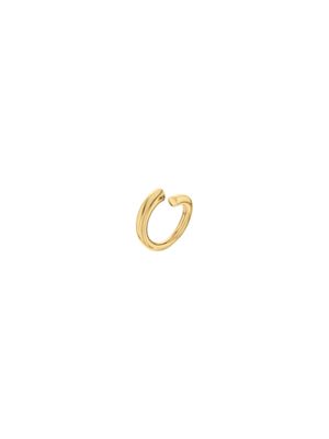 gold gold plated steel spiral ring for women calvin klein