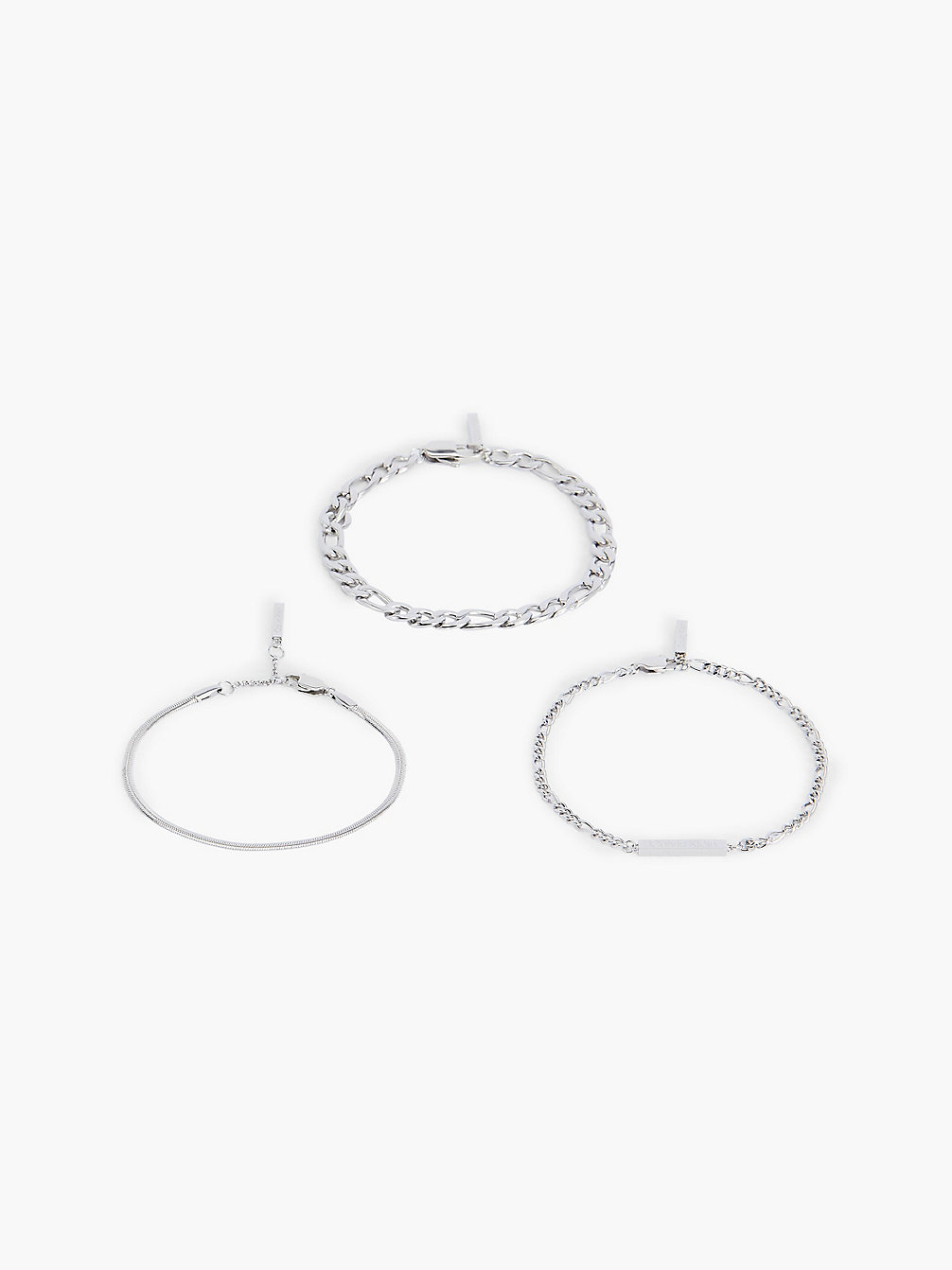 SILVER Bracelet - Linked undefined femmes Calvin Klein
