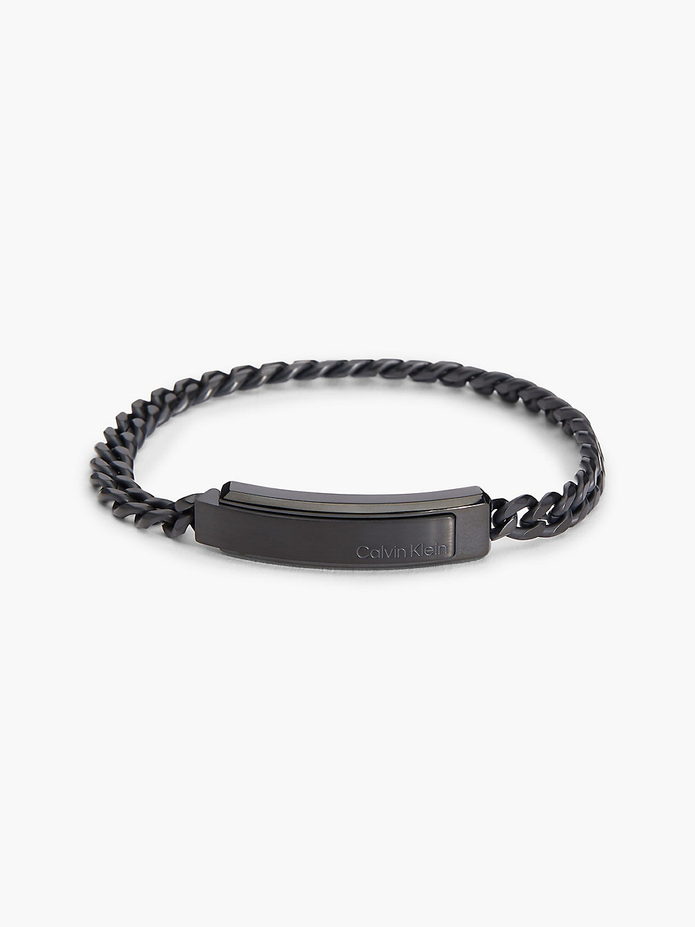 BLACK Bracelet - Grid undefined hommes Calvin Klein