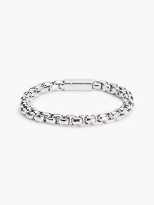 silver bransoletka - iconic id dla mężczyźni - calvin klein