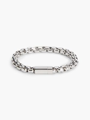 silver bransoletka - iconic id dla mężczyźni - calvin klein