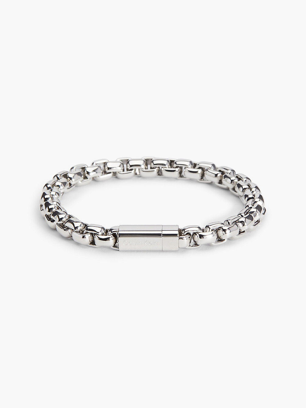 SILVER Bracelet - Iconic Id undefined men Calvin Klein