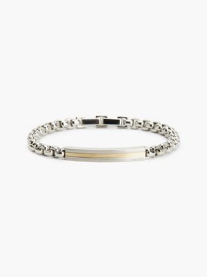 GOLD Bracelet - Captured Mesh undefined hommes Calvin Klein