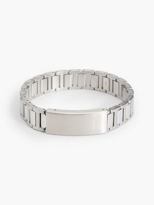 SILVER Bracelet - Bracelet Link undefined hommes Calvin Klein