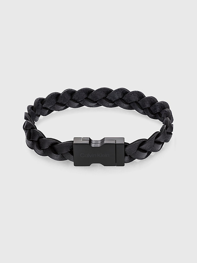 black bracelet - industrial hardware for men calvin klein