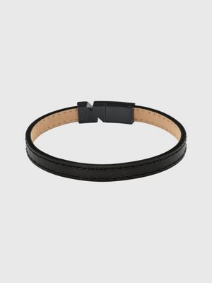 black bracelet - electric for men calvin klein