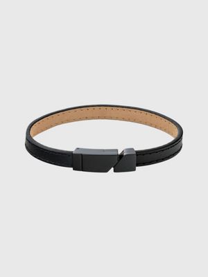 black bracelet - electric for men calvin klein