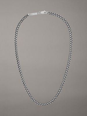 black necklace - ck fused for men calvin klein