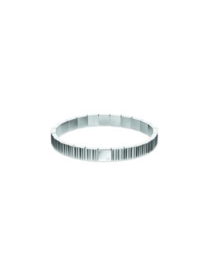 silver square link bracelet for men calvin klein