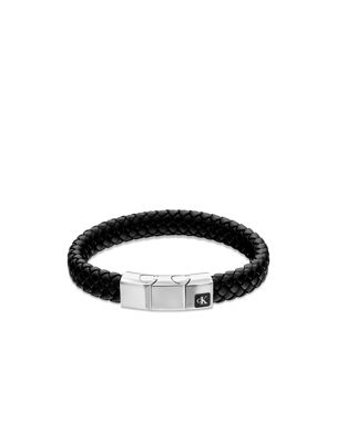 multi armband aus geflochtenem leder für herren - 