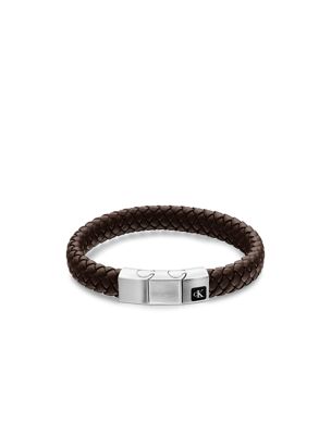multi armband aus geflochtenem leder für herren - 