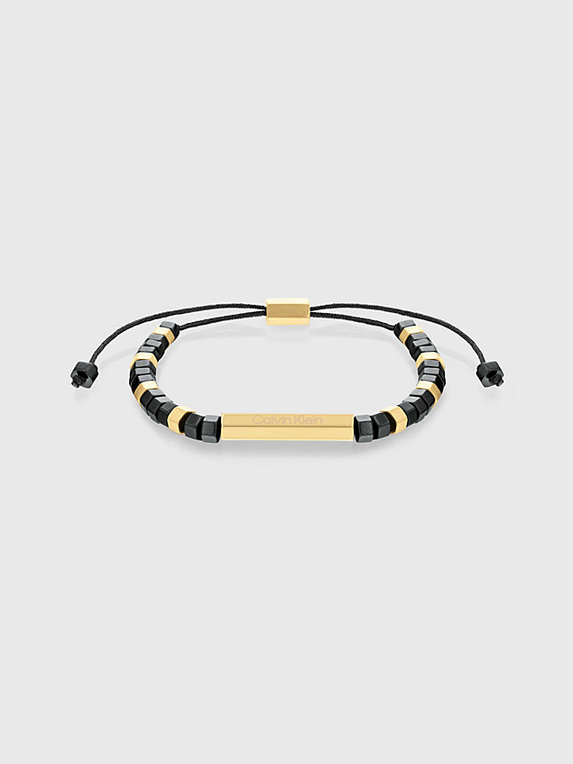 gold armband - essential shapes voor unisex - calvin klein