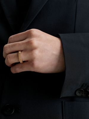 rose gold ring - pure silhouettes for adults gender inclusive calvin klein