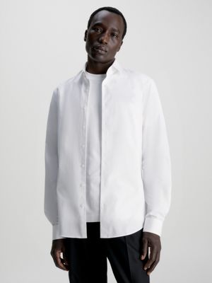 Calvin klein sale poplin shirt