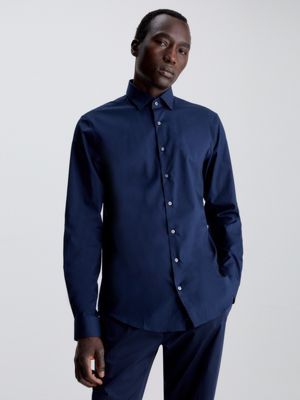 Slim Poplin Stretch Shirt Calvin Klein K10K103025463