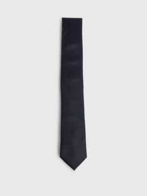 Calvin Klein Krawatte dunkel lila Karo Muster schwarz Herren Accessoires Krawatten & Einstecktücher Calvin Klein Krawatten & Einstecktücher 