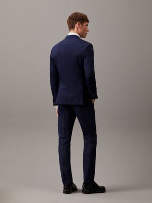 Slim Single-Breasted Wool Stretch Blazer Calvin Klein® | K10K103083477