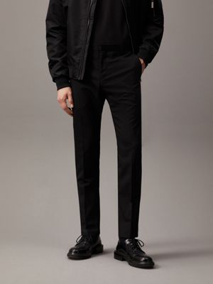 Slim Wool Stretch Suit Trousers Calvin Klein®