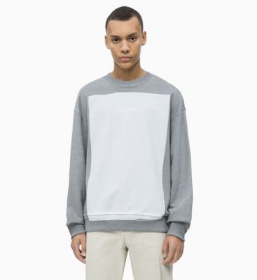 oversized calvin klein sweatshirt