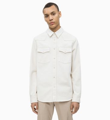 calvin klein jeans western shirt