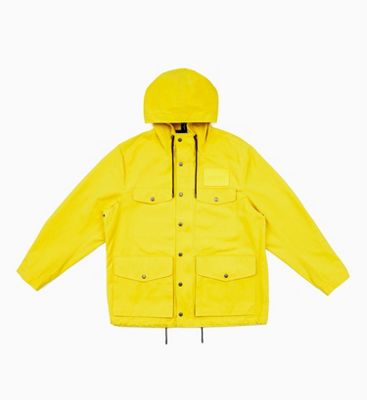 calvin klein yellow rain jacket