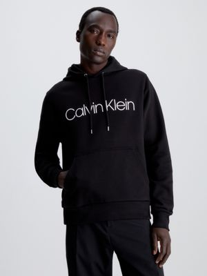 black calvin klein hoodie mens