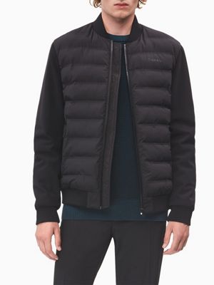 calvin klein mens bomber jacket