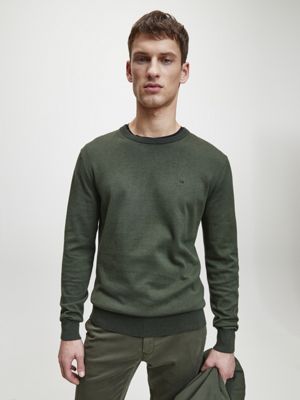 mens pink calvin klein jumper