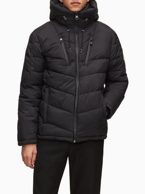 calvin klein polyurethane jacket