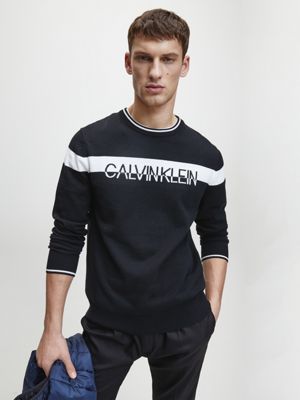 calvin klein logo jumper