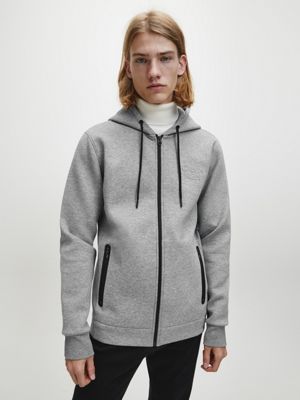 calvin klein zip up hoodie