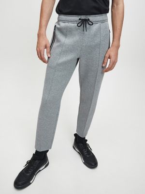 calvin klein joggers mens grey