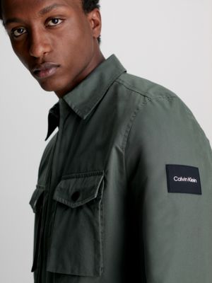 Calvin klein zip front jacket new arrivals